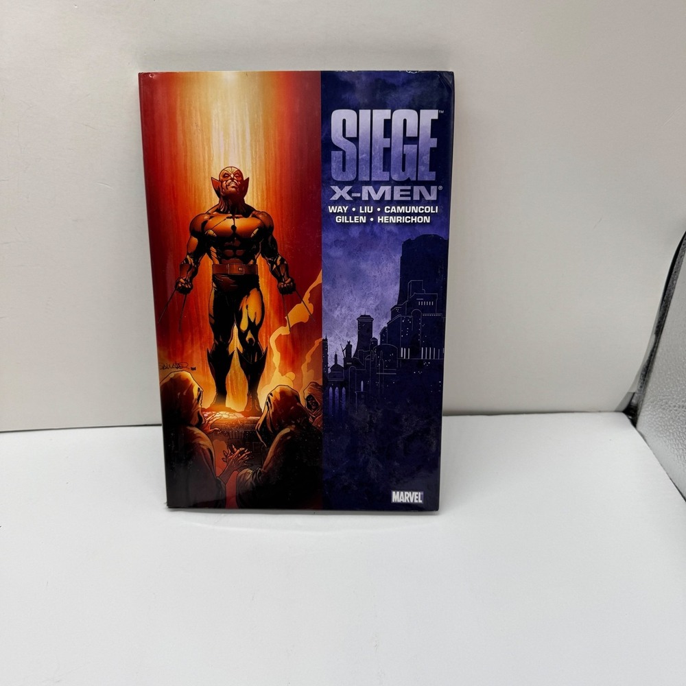 Marvel‎ Siege X-Men Graphic Novel 2010 First Printing Hardcover